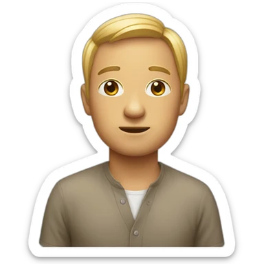 a confusing ios like emoji sticker