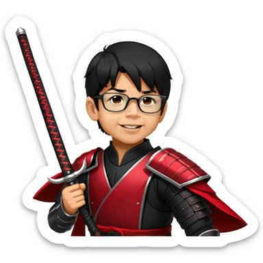 Katana Master sticker