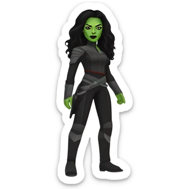 gamora klingon B'Elanna Torres full body sticker