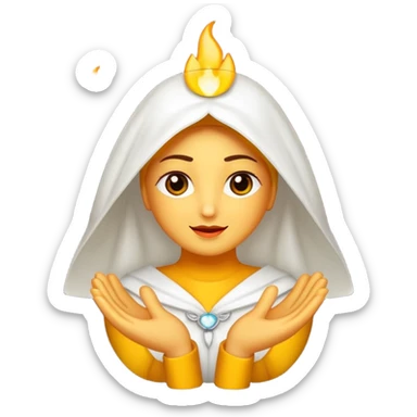 Crie emojis de uma química que produz velas sticker