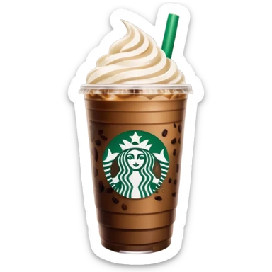 Starbucks iced coffee with Dubai chivalry bar with green filling and burn Khalifa  sticker