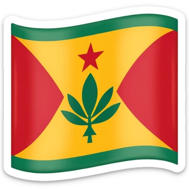 Kabylia flag sticker