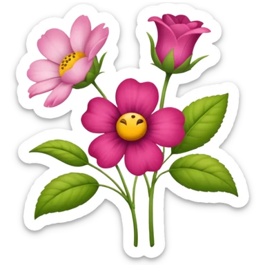 FLEURS PRINTEMPS sticker