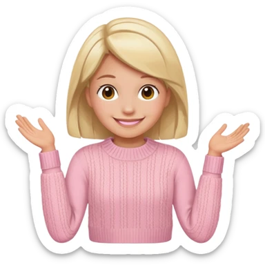 Make me a preppy aesthetic sticker