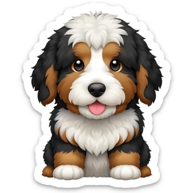 Bernedoodle sticker