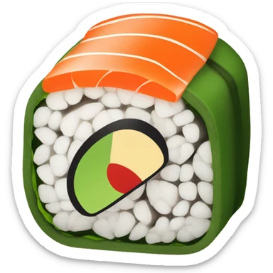 California roll sushi  sticker
