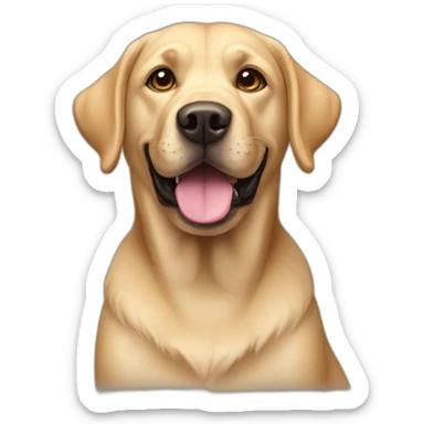 Labrador mestizo sticker