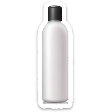 labelled bottle of hair conditioner sticker
