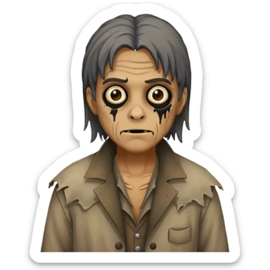 The Ghoul from Fallout TV show sticker