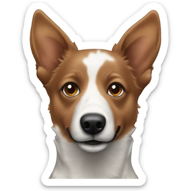  Red and Blue Heeler mix sticker