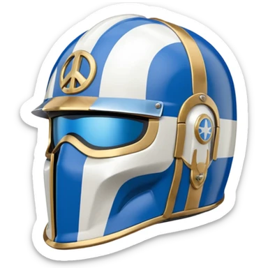 DC Comics Peacemaker Helmet Chris Smith sticker