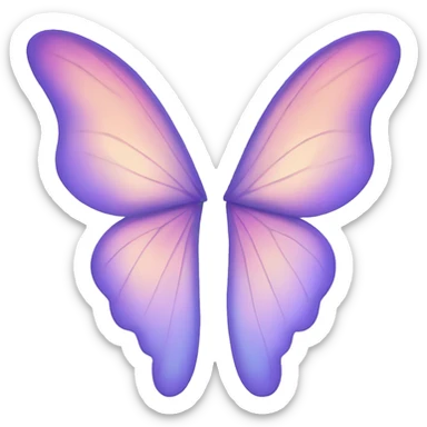 fairy wings  sticker