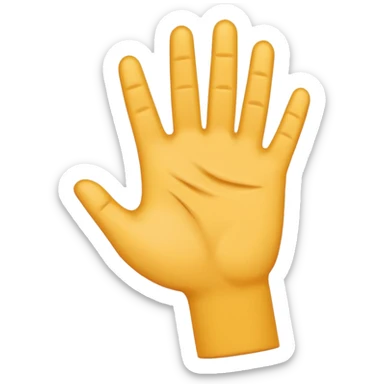 peux-tu retirer plier le pouce dans cet emoji la stp : 🖖 sticker