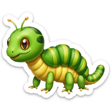 Caterpie sticker