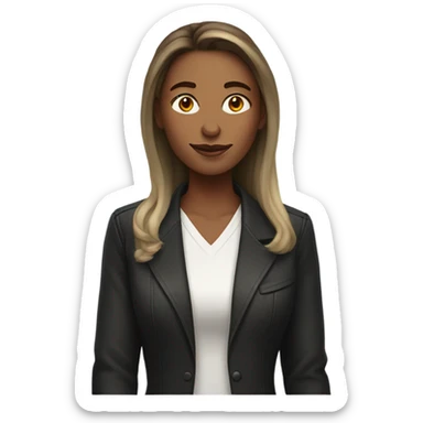 Trans woman Elon musk sticker