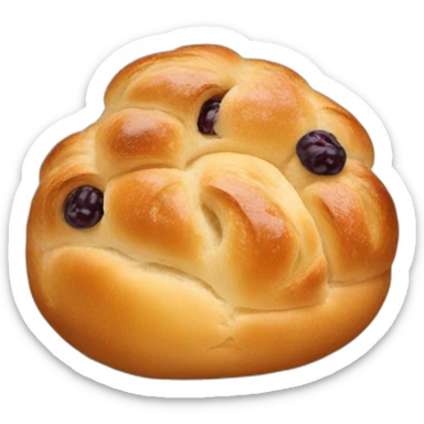 Pain au raisin sticker