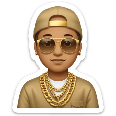 I'm just want a emoji like rapper sticker
