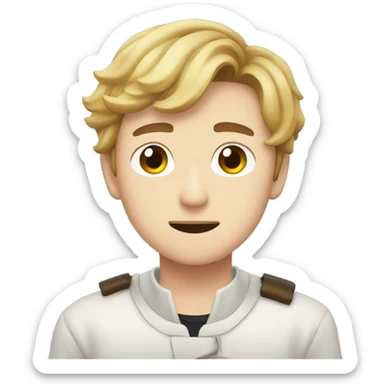 Lee know with Han skz  sticker