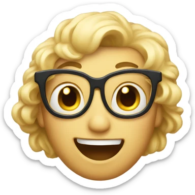 Flirtatious emoji  sticker