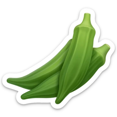 Okra sticker