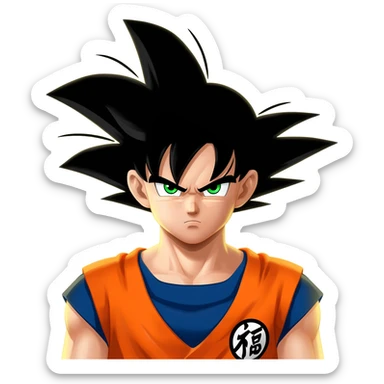 Goku emoji sticker