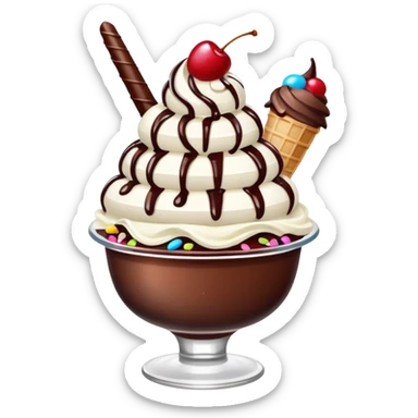 Ice Cream Chocolate Sundae with Cherry


 sticker