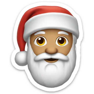 santa claus sticker