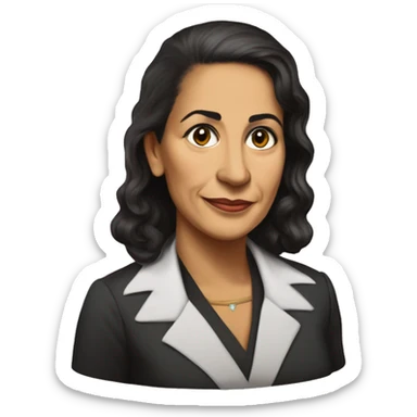 Mariana Bracetti Cuevas was a patriot and leader of the Puerto Rico independence movement. sticker