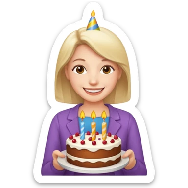 I want to birthday wish my girlfriend  sticker