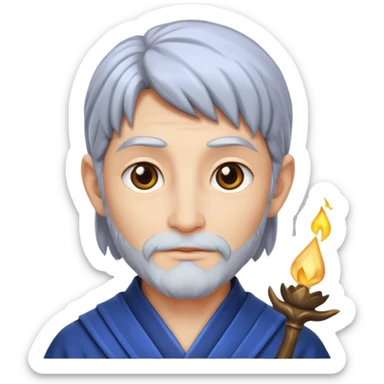 merlin  zen mago magico sticker