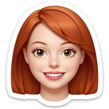 Emma Stone sticker