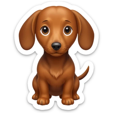 Dachshund sticker