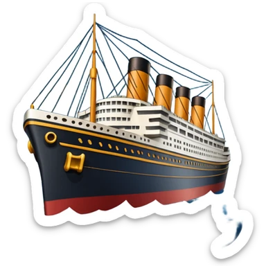 titanic sticker