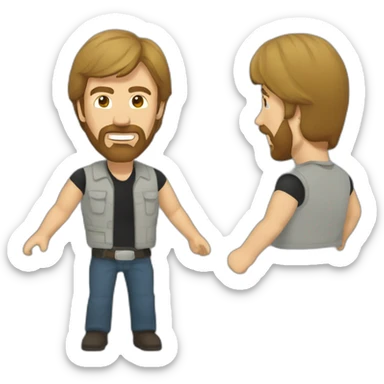 Chuck Norris sticker