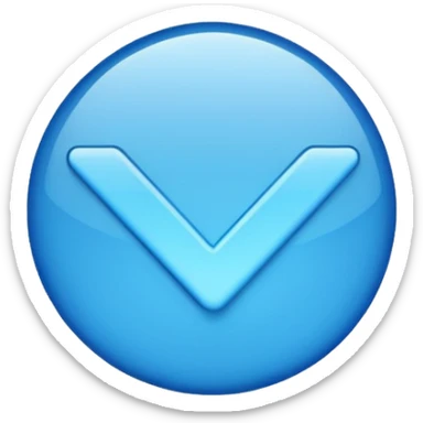Create a instagram verified blue tick sticker