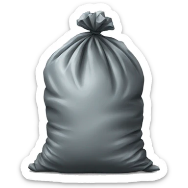 rubbish bag sticker