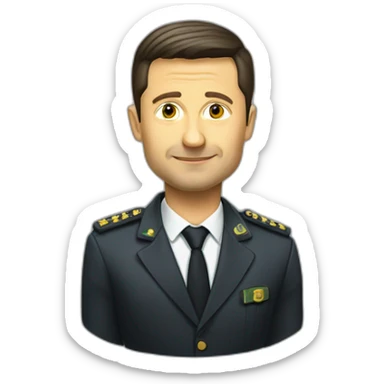 Volodymyr Zelenskyy sticker