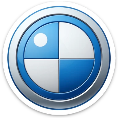 Bmw logo emoji sticker