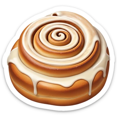 Cinnamon roll sticker