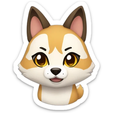 Retsuko from Aggretsuko sticker