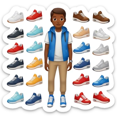 Sneakers addict sticker