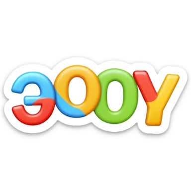 the word 'GLATT' in multicolored letters text emoji with a bouncing animated look sticker