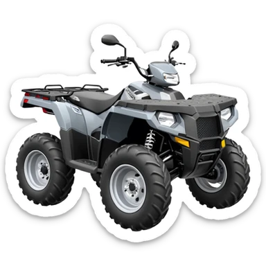 ATV - Polaris Sportsman 570 (Model Year: 2014) (Iconic colour: grey) sticker