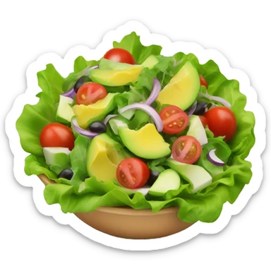 Salad sticker