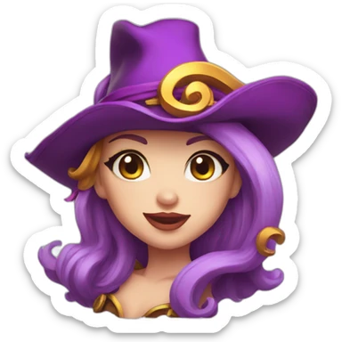 Miss fortune sticker