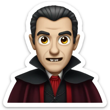 Dracula sticker
