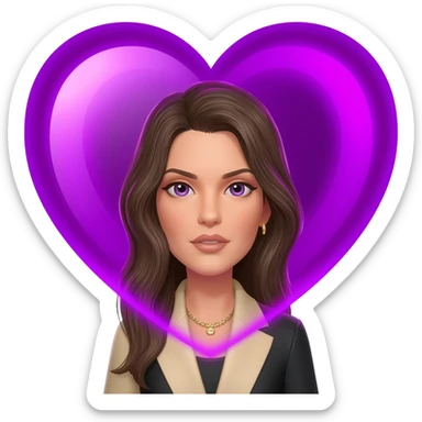 Donatella VERSACE 💜 sticker