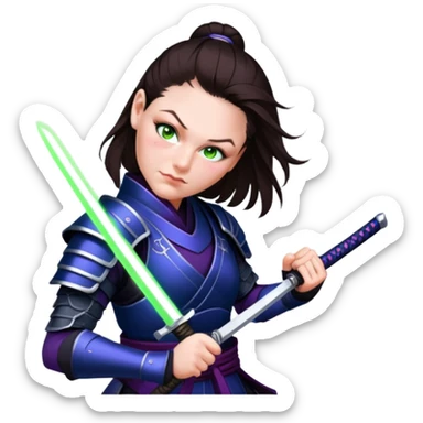 Mystic Samurai sticker