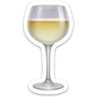 glass of alcohol sticker