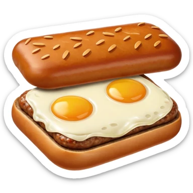Breakfast sausage sticker
